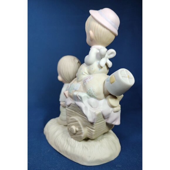 Precious Moments "Walking By Faith" Figurine # E-3117, 1979 - Picture 6 of 10